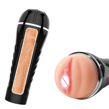 New Male Manual Masturbation Cup Machine Realistic Vagina Pussy Suck Penis Masturbator Device Vagina Sex Toy For Men